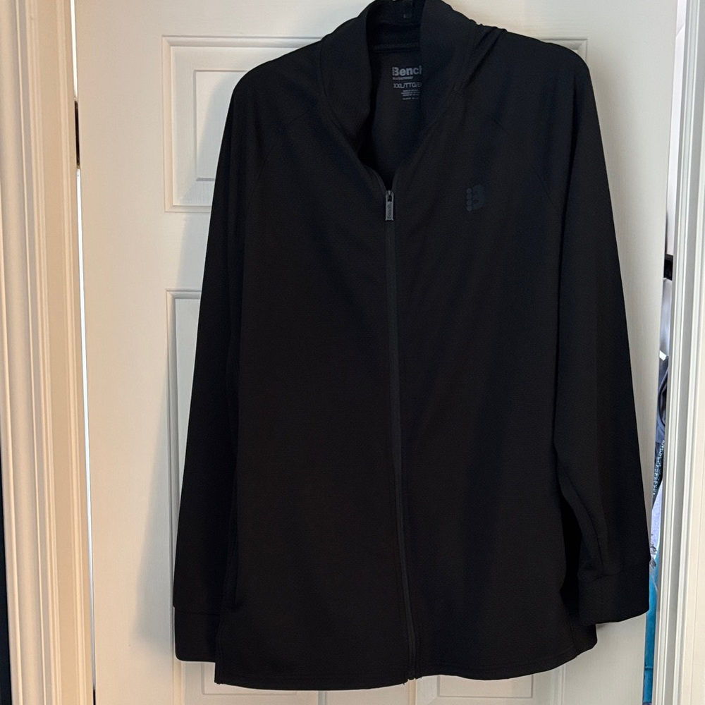 Bench Midnight Black Full-Zip Hoodie